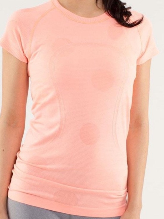 lululemon athletica Tops - Lululemon Polka Dot Swifty Tee
